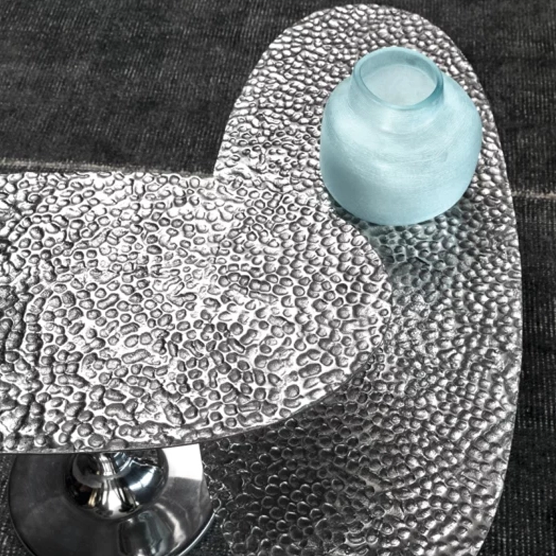 Gervasoni Table Basse Next 147 148 Gueridon Fonte Aluminium Martelé Quickship Icônes Paola Navone Angers Nantes Paris Bordeaux Rennes Mans Tours Saintes 3