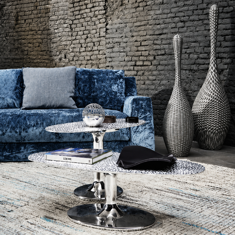 Gervasoni Table Basse Next 147 148 Gueridon Fonte Aluminium Martelé Quickship Icônes Paola Navone Angers Nantes Paris Bordeaux Rennes Mans Tours Saintes 8