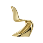 Vitra Chaise Panton Chair Classic Gold Or Edition limitée Verner Panton Icônes Angers Nantes Paris Bordeaux Rennes Cannes royan
